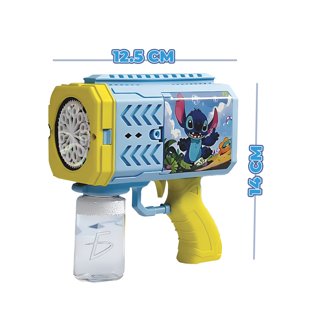 Pistola de Burbujas Kawaii con Diseño de Personaje - Image 6