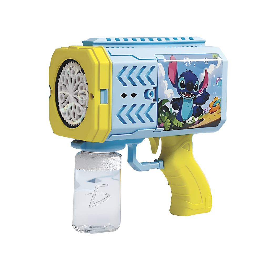 Pistola de Burbujas Kawaii con Diseño de Personaje - Image 3