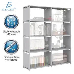 Librero Organizador HOG.335 de 8 Compartimentos