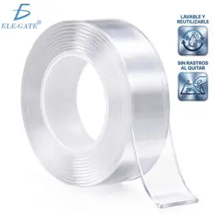 Cinta Nano Gel Transparente Doble Cara 3 m x 1 cm ELE-GATE