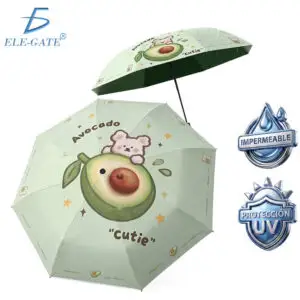 Paraguas Plegable UPF50+ Avocado Cutie 98 cm ELE-GATE