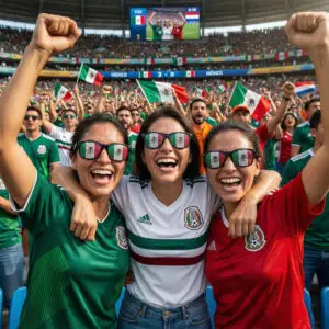 Lentes de Sol Bandera de México 🇲🇽 con Protección UV