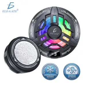 Enfriador Magnético para Celular RGB 4500 RPM con 3 Niveles