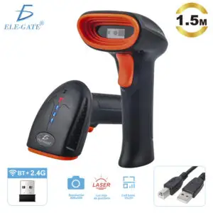 Escáner de Códigos 1D/2D/QR Inalámbrico BT, 2.4G y USB