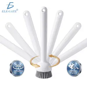 Cepillo de Cocina Ajustable 180° con 6 Posiciones para Ollas y Sartenes