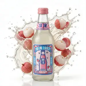 Bebida Carbonatada Sabor Lichi 358 ml