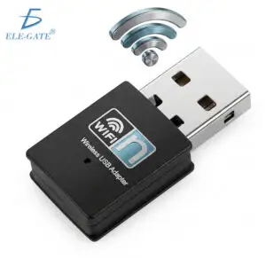 Mini Adaptador de Red Inalámbrica para PC y Laptop Compatible con Windows Mac y Linux