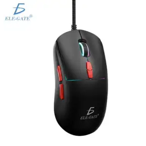 Mouse con Cable 6D RGB – 3 Niveles de DPI  Iluminación Multicolor Diseño Ergonómico