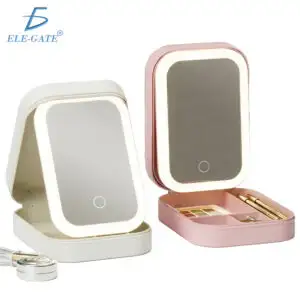 Organizador de Cosméticos y Joyero con Espejo Iluminado con luz LED