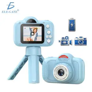 Cámara Infantil Digital 1080p HD para Niños | Rosa, Azul, Amarillo y Blanco