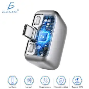 Cargador Automático Inteligente con Desconexión al Completar la Carga
