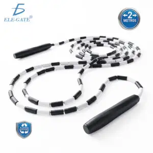 Cuerda de Saltar con Cuentas Plásticas Resistentes para Cardio 2 m