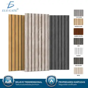 Panel Wall Autoadhesivo PVC 60 x 290 cm 3 mm Tipo Madera