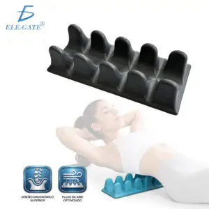 Soporte Lumbar Multipunto de ABS 29 cm para Estiramiento y Relajación